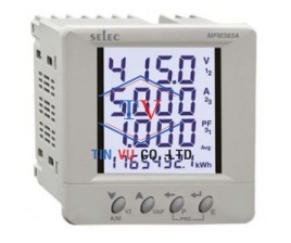 Đồng hồ đo điện đa năng Selec MFM383A 96x96mm
