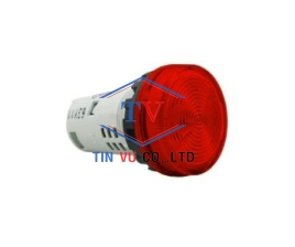 Đèn báo IDEC YW1P-1UQM3R 220V 22mm (đỏ)