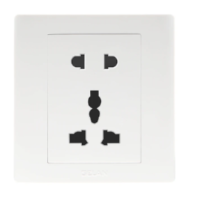 Ổ CẮM ĐÔI 5 CHẤU HIMEL HWDP5PS