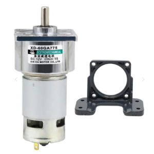 Động cơ DC giảm tốc 775 – 12V kèm giá động cơ