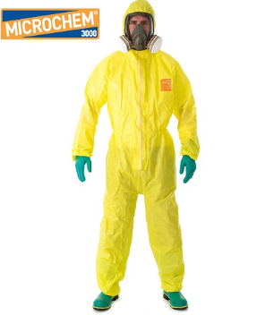 Bộ quần áo liền quần chống hóa chất Microgard 3000