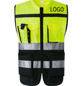 Áo phản quang ghile túi hộp, nhiều túi đựng, vải siêu thoáng