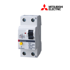 RCCB BV-D 2P 25A 30mA Mitsubishi  Cầu dao chống dòng rò