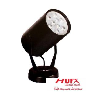 Đèn Led Chiếu Điểm Đen Ø70 x H130 & Ø100 x H160, ánh sáng trắng, vàng