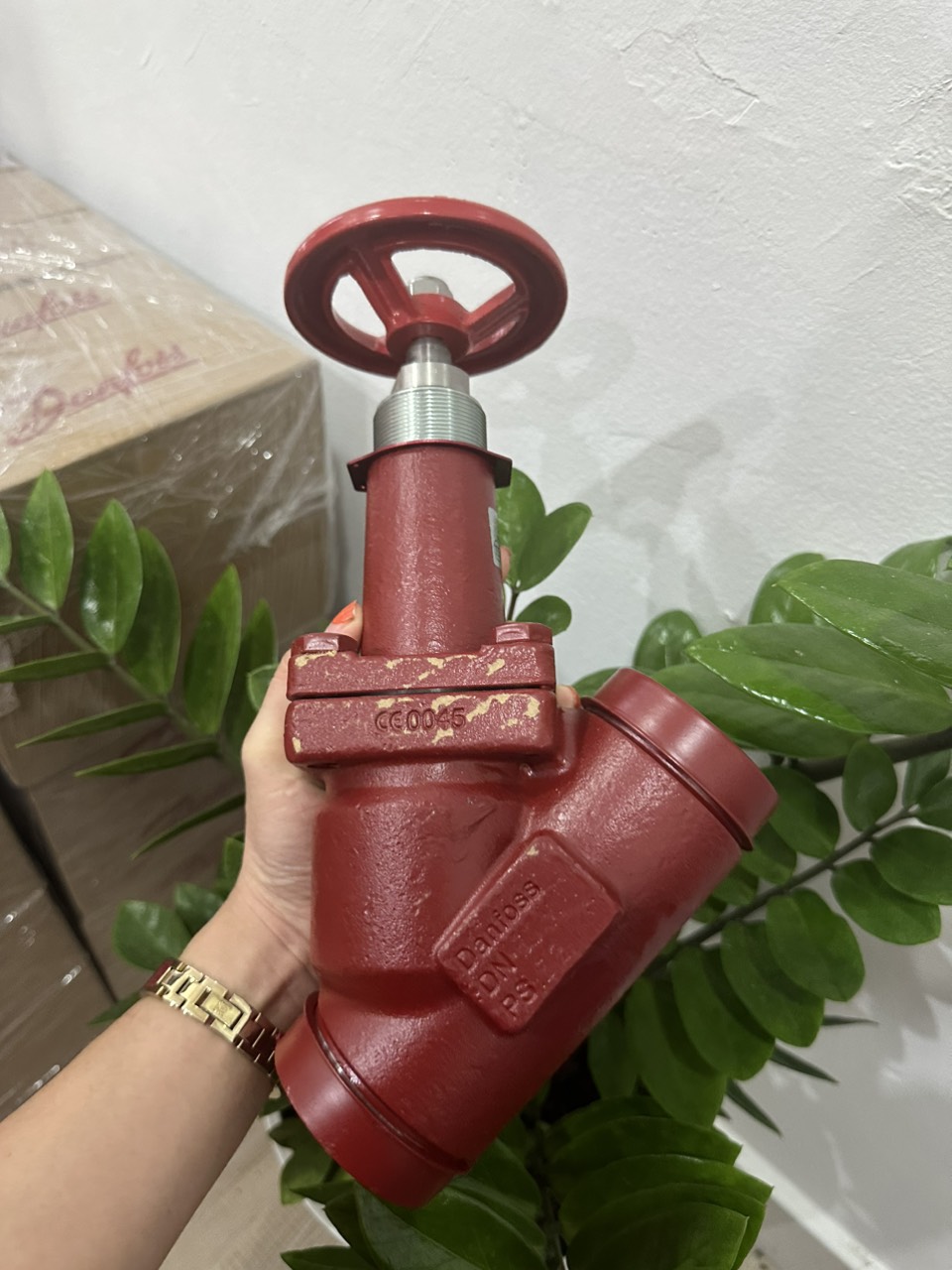 Van chặn thẳng Danfoss SVA-S 50A