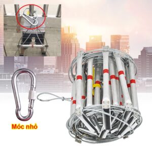 THANG DÂY THOÁT HIỂM CHỐNG CHÁY CHUNG CƯ