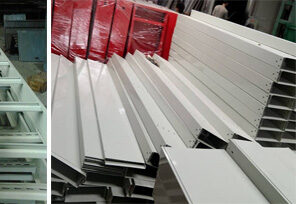 Thang máng cáp sơn tĩnh điện