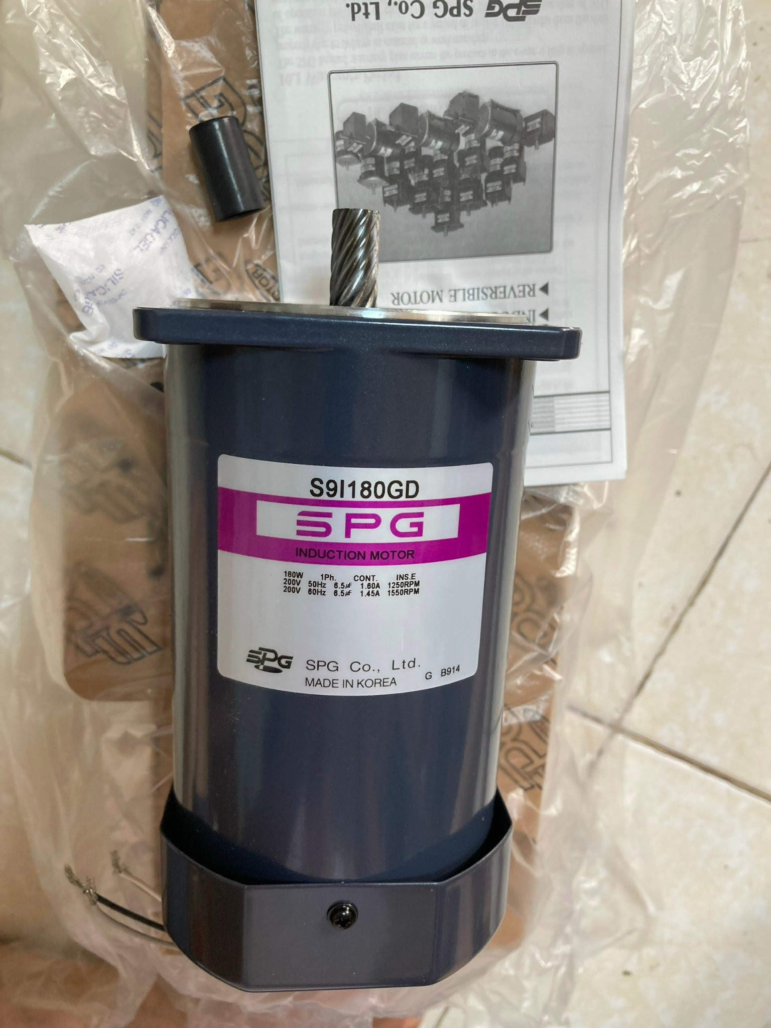 Động cơ cảm ứng S9I180GD SPG